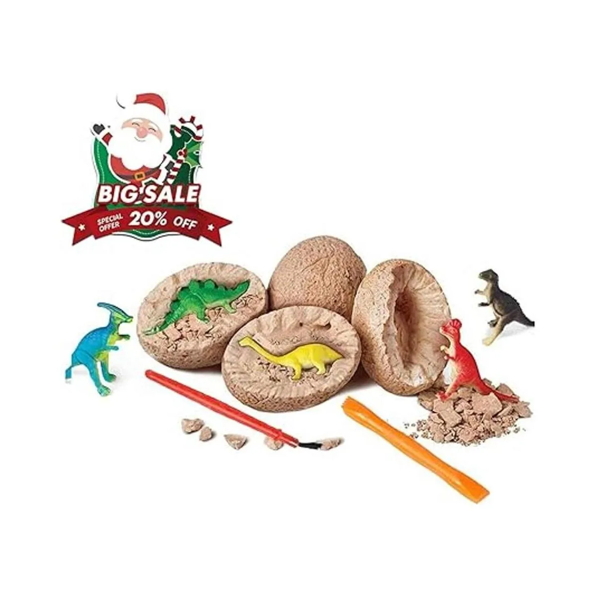 ShellKingdom Kit de excavación de huevos fósiles de_2