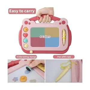 HCFJEH Tablero de dibujo magnético juguete de tablero de_4