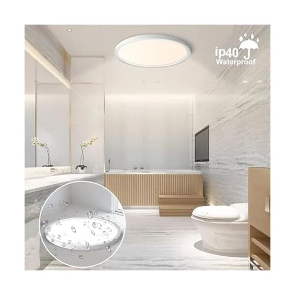 9 inch LED Flush Mount Ceiling Light Fixture 4000K Nature_6