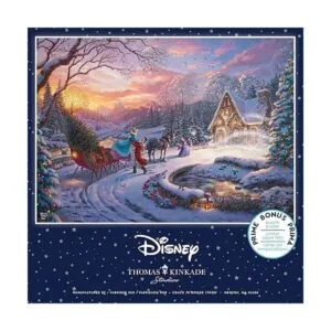 Ceaco Thomas Kinkade Holiday Cenicienta trayendo a casa_4