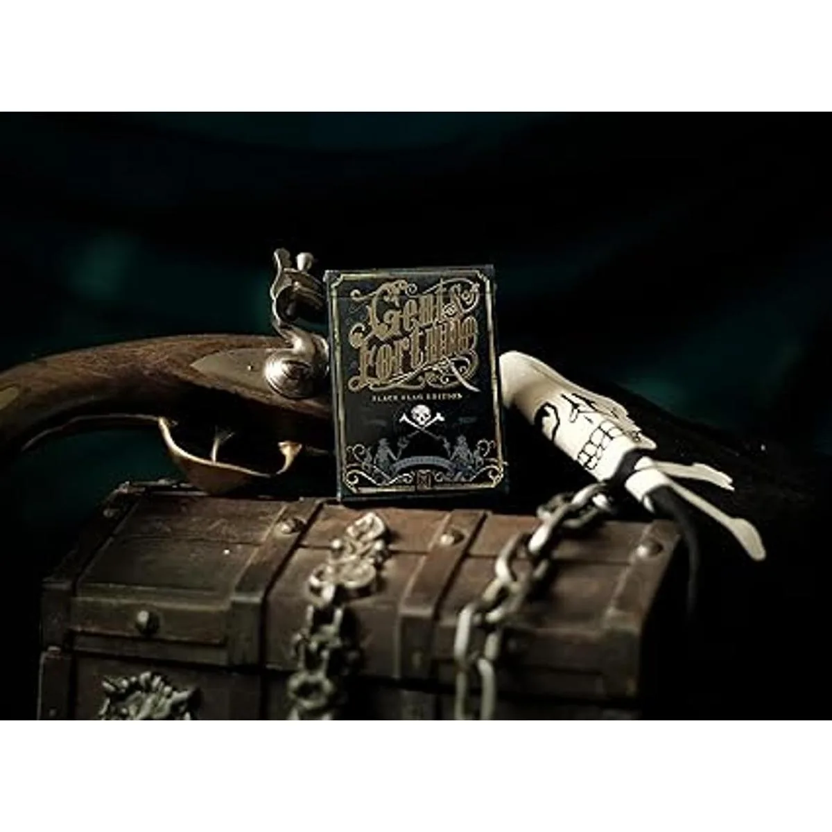 Naipes de caballeros de la fortuna edición de bandera_2