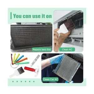 CHENGU Juego de 5 limpiadores de aletas de aire_6