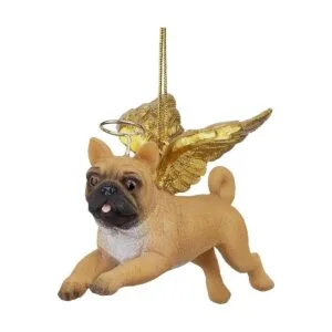 Adornos para árbol de Navidad Honor The Pooch Pug_1