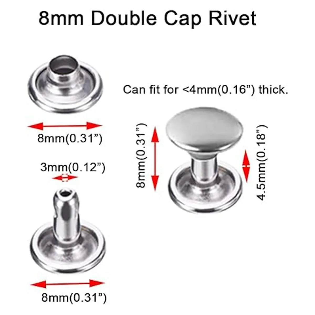 300 juegos de remaches de cuero de acero inoxidable_2