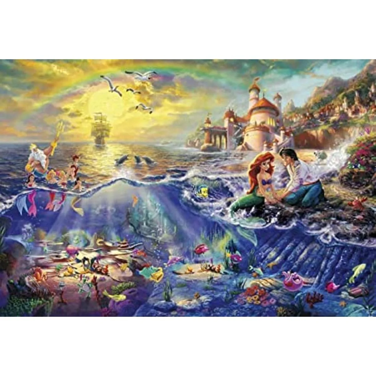 Ceaco Thomas Kinkade Colección Disney Dreams La_1