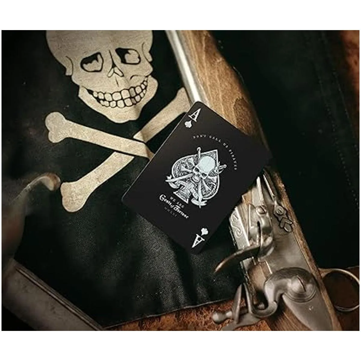 Naipes de caballeros de la fortuna edición de bandera_3