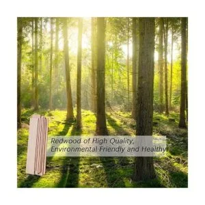 200 mechas de madera para velas mechas de madera de 5.1 x_5