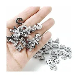 NSBELL 130 dijes de letras del alfabeto AZ con diamantes_2