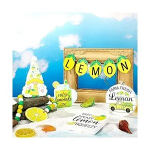 10 piezas de decoración de otoño de verano bandeja_6