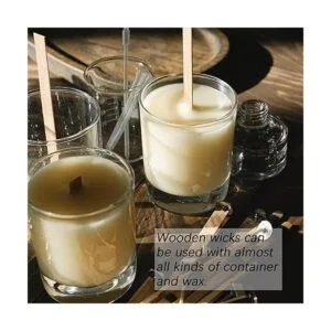 200 mechas de madera para velas mechas de madera de 5.1 x_4