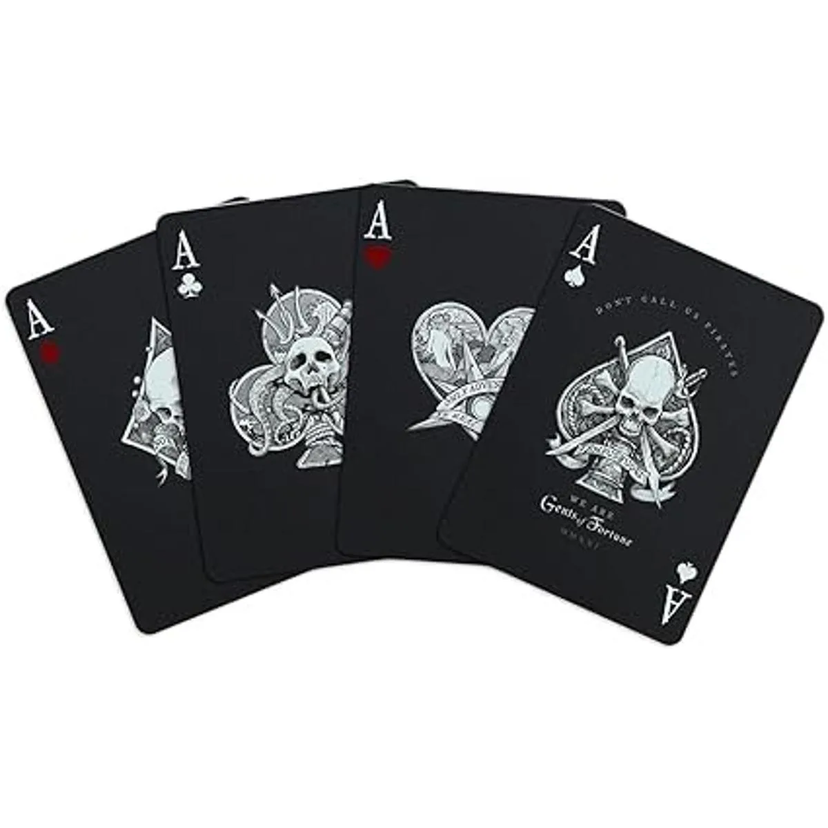 Naipes de caballeros de la fortuna edición de bandera_4