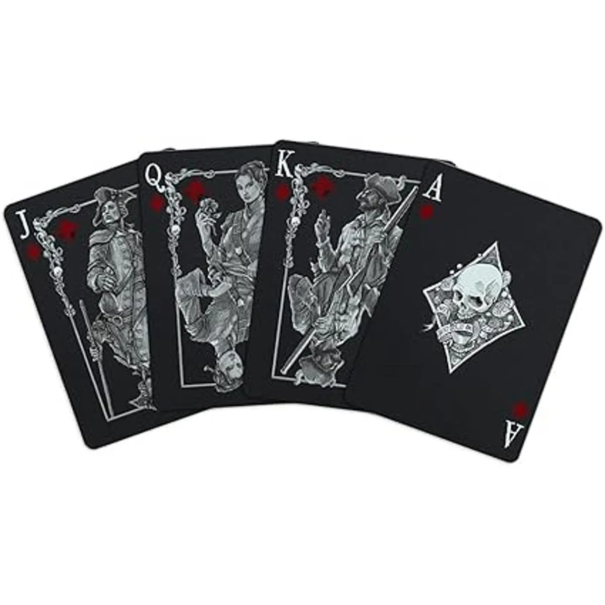 Naipes de caballeros de la fortuna edición de bandera_6