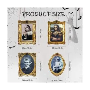 Decoración de Halloween 3D que cambia la cara de terror_3