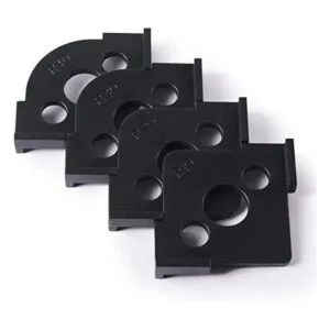 HERMIT TOOLS Paquete de 4 plantillas de enrutador de_1