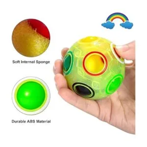 Vdealen Bola mágica del rompecabezas del arco iris juego_3