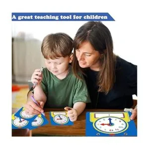 Junkin Kit de reloj de enseñanza de 25 piezas relojes de_6