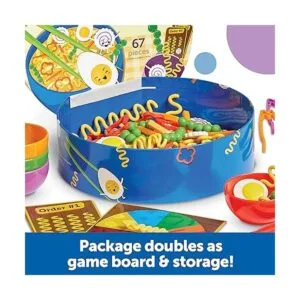 Learning Resources Noodle Knockout Juego de motor fino_5