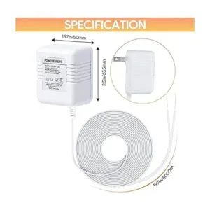 Adaptador transformador de timbre de 24 V para timbre de_6