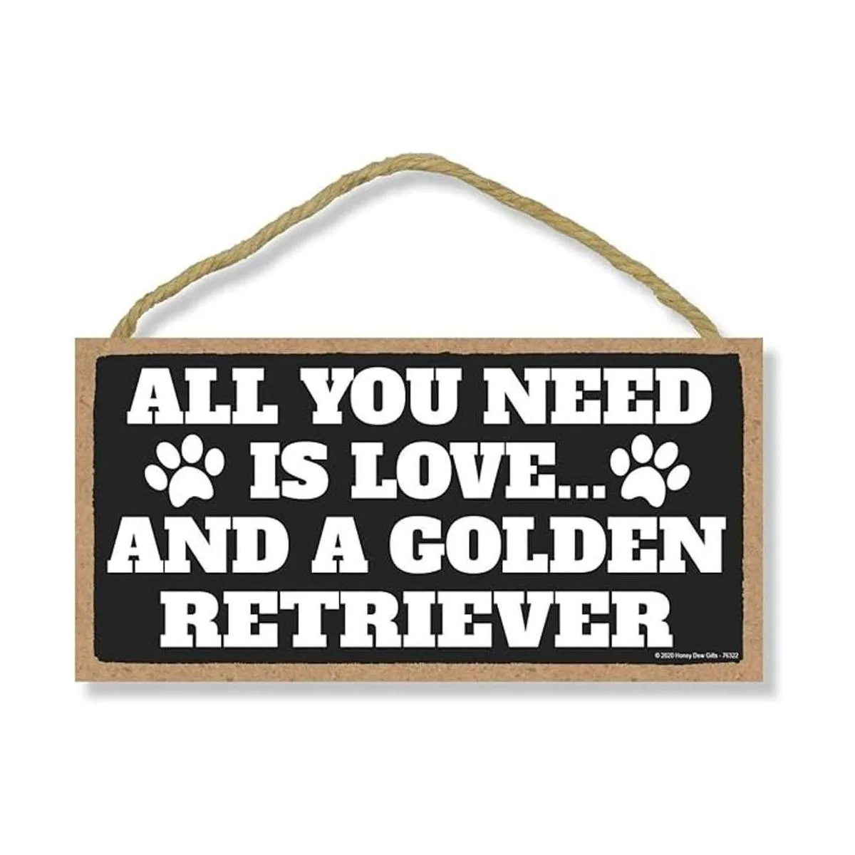 Honey Rocío Regalos All You Need is Love and a Golden_1