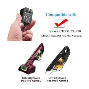 VHBW Cargador de repuesto para Shark CH951 aspiradora de_2