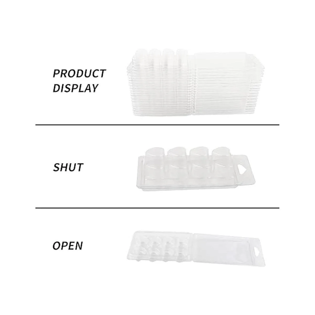 EUPNHY Contenedores de cera para derretir Moldes de cera_4