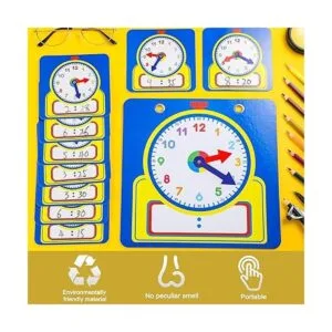 Junkin Kit de reloj de enseñanza de 25 piezas relojes de_4