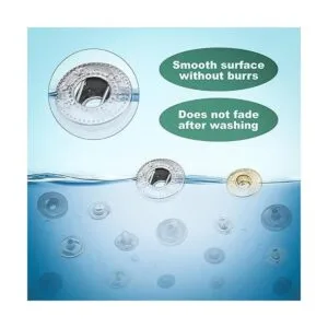 160 juegos de botones a presión kit de cierre a presión_4