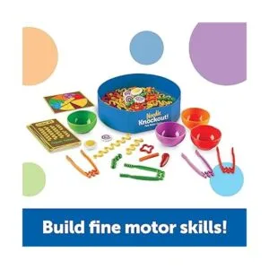 Learning Resources Noodle Knockout Juego de motor fino_3