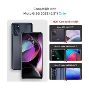 TUDIA DualShield Funda diseñada para Motorola Moto G 5G_2