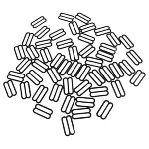 TOPINCN 50 juegos de pajarita hardware Cravat clip_5