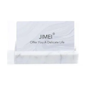 JIMEI Portatarjetas de visita para escritorio elegante_2