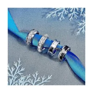 UNICRAFTALE 24 anillos de acero inoxidable con núcleo de 6_3