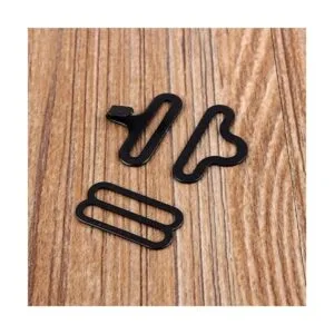 TOPINCN 50 juegos de pajarita hardware Cravat clip_2