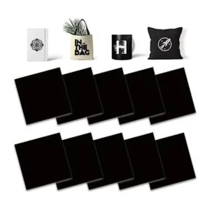 Hojas de tinta de transferencia infusible negras 10_1