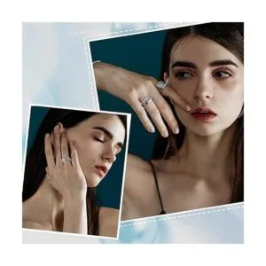 UNICRAFTALE 24 anillos de acero inoxidable con núcleo de 6_6