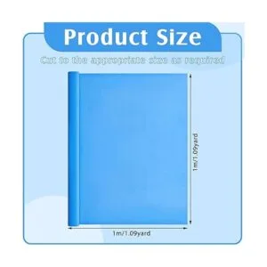 Jecery Tela plateada antideslustre de 1.1 yarda para_2
