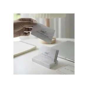 JIMEI Portatarjetas de visita para escritorio elegante_5