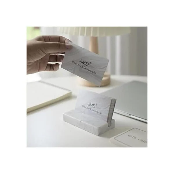 JIMEI Portatarjetas de visita para escritorio elegante_5