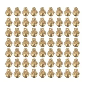 Framendino Paquete de 60 campanas de latón tibetano_1