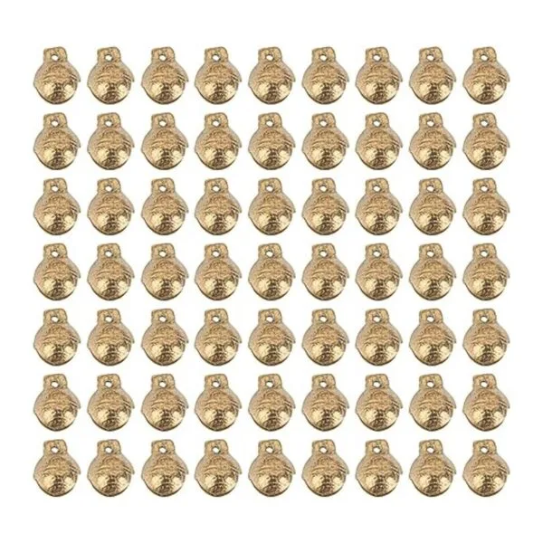 Framendino Paquete de 60 campanas de latón tibetano_1