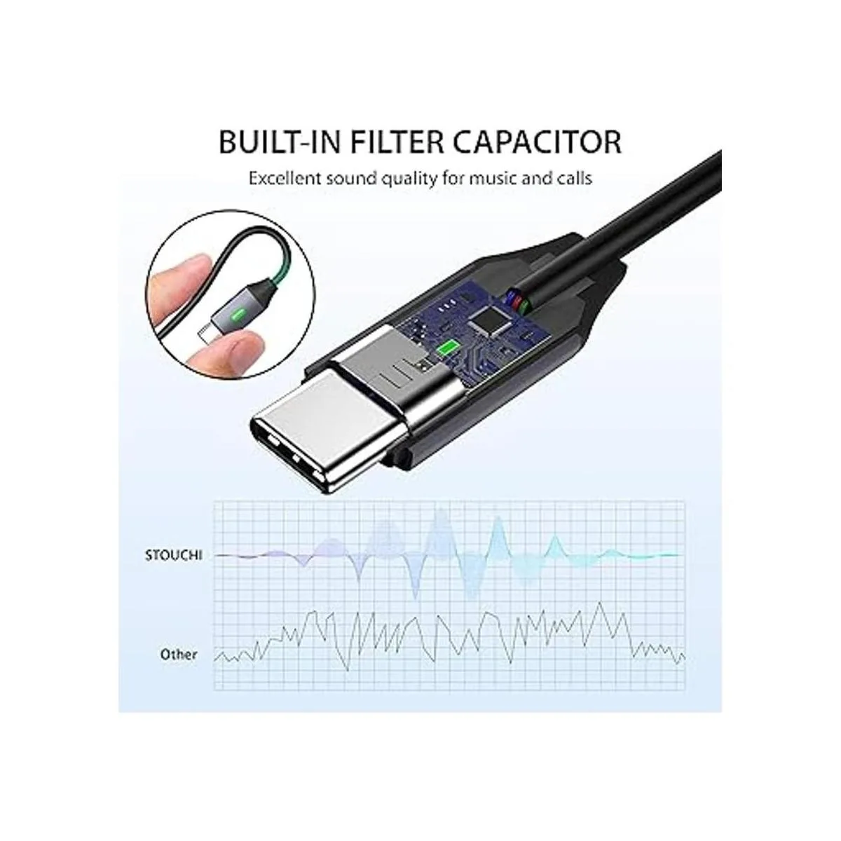 Stouchi Adaptador de dongle USB C a 0.138 in 2_4