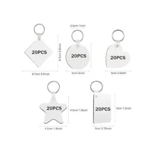 Llaveros en blanco de sublimación llaveros de_3