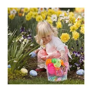 Zcaukya Juego de 3 cubos de Pascua para la caza de huevos_4
