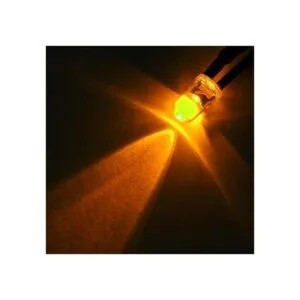 uxcell 42 luces LED precableadas de 0.118 in de color_5