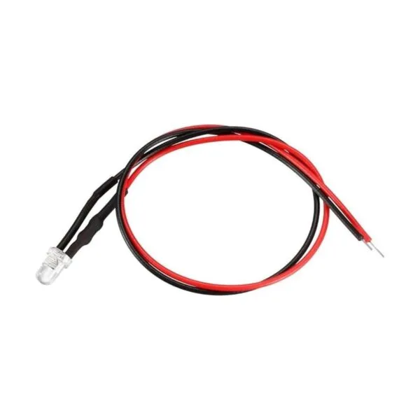 uxcell 42 luces LED precableadas de 0.118 in de color_3