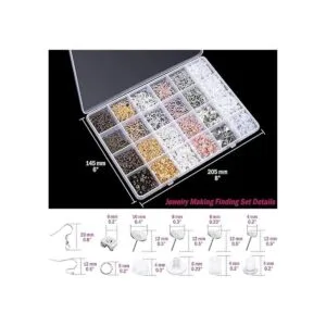 Shynek Kit de fabricación de aretes 2343 piezas de_3