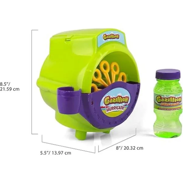 Gazillion Bubbles Hurricane Machine Colors May Vary Green_3
