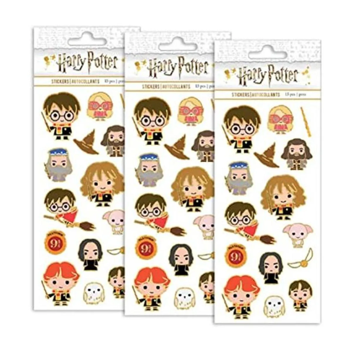 Playhouse Harry Potter Chibi Hoja de calcomanías con_1