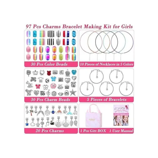 Thrilez Kit de fabricación de pulseras para niñas kit de_6