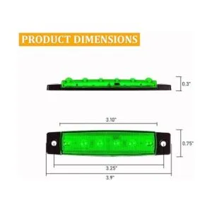 PSEQT Luces LED interiores de barco tira de luz marina de_6